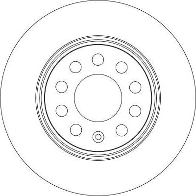 TRW DF4294 - Спирачен диск vvparts.bg