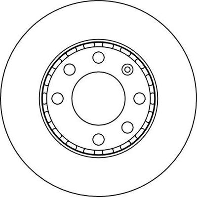 TRW DF4205 - Спирачен диск vvparts.bg