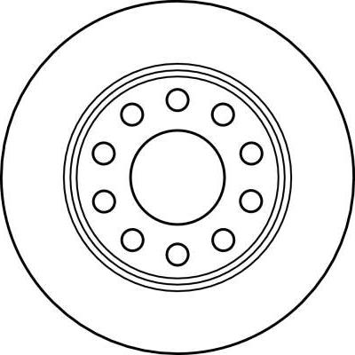 TRW DF4211 - Спирачен диск vvparts.bg