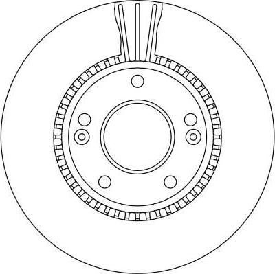 TRW DF4283 - Спирачен диск vvparts.bg