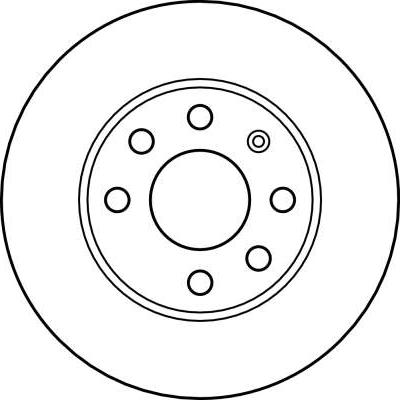 TRW DF4225 - Спирачен диск vvparts.bg