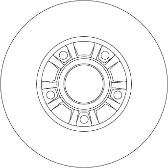 TRW DF4273BS - Спирачен диск vvparts.bg