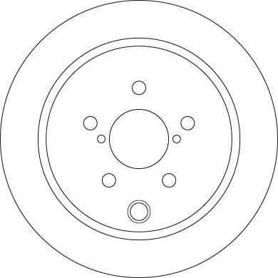 TRW DF6503 - Спирачен диск vvparts.bg