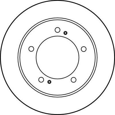 TRW DF1953 - Спирачен диск vvparts.bg