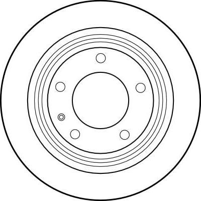 TRW DF1566 - Спирачен диск vvparts.bg