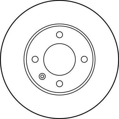 TRW DF1517 - Спирачен диск vvparts.bg