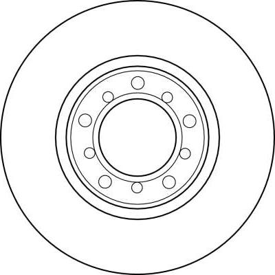 TRW DF1575 - Спирачен диск vvparts.bg