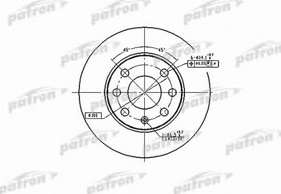 TRW DF1607BP - Спирачен диск vvparts.bg