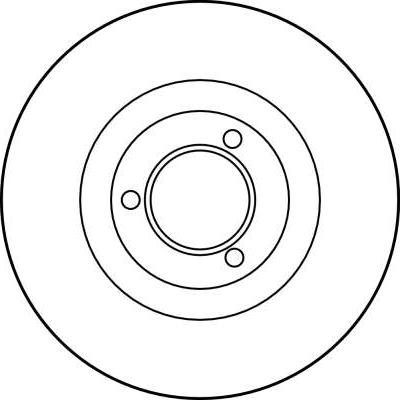 TRW DF1001 - Спирачен диск vvparts.bg