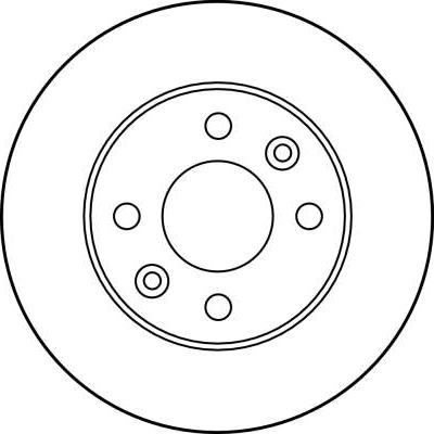 TRW DF1013 - Спирачен диск vvparts.bg