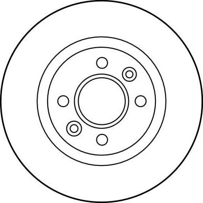 TRW DF1017 - Спирачен диск vvparts.bg