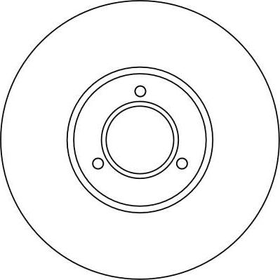 TRW DF1113 - Спирачен диск vvparts.bg