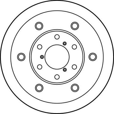 TRW DF1758S - Спирачен диск vvparts.bg