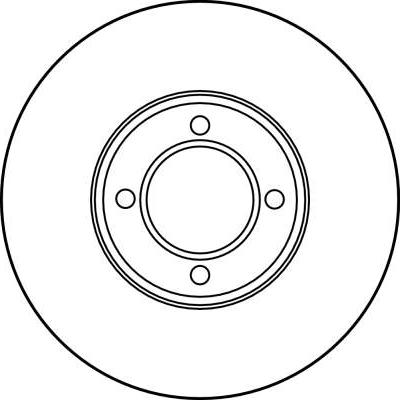 TRW DF3043 - Спирачен диск vvparts.bg