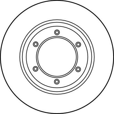 TRW DF3047 - Спирачен диск vvparts.bg