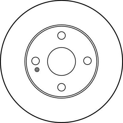 TRW DF3089 - Спирачен диск vvparts.bg