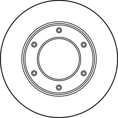 TRW DF3027 - Спирачен диск vvparts.bg