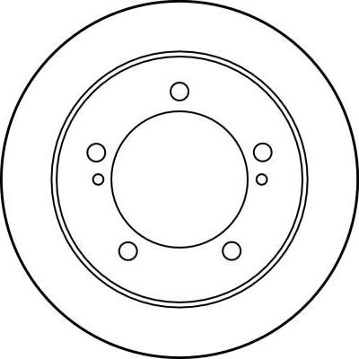 TRW DF3165 - Спирачен диск vvparts.bg