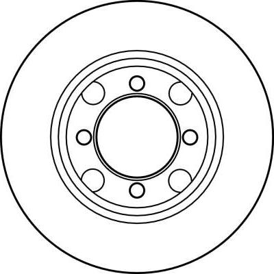 TRW DF2607 - Спирачен диск vvparts.bg