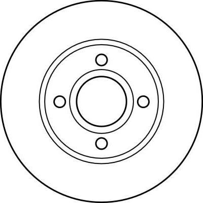 TRW DF2622 - Спирачен диск vvparts.bg