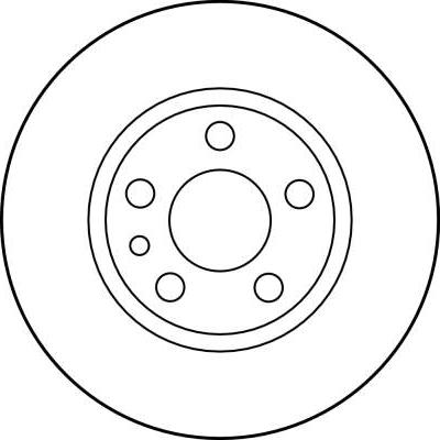 TRW DF2754 - Спирачен диск vvparts.bg