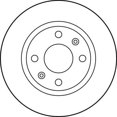 TRW DF2782 - Спирачен диск vvparts.bg