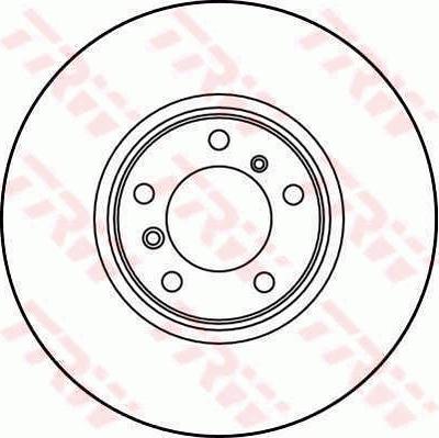 TRW DF2770 - Спирачен диск vvparts.bg