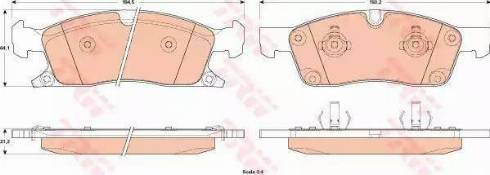 Alpha Brakes HKP-CH-043 - Комплект спирачно феродо, дискови спирачки vvparts.bg