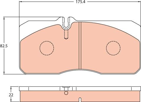 TRW GDB5059 - Комплект спирачно феродо, дискови спирачки vvparts.bg