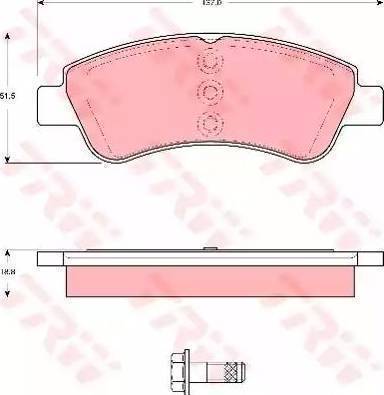 RIDER RD.3323.DB1463 - Комплект спирачно феродо, дискови спирачки vvparts.bg