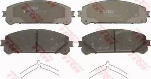 Alpha Brakes HKP-TY-135 - Комплект спирачно феродо, дискови спирачки vvparts.bg