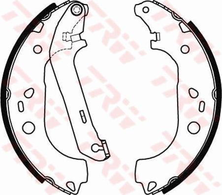 TRW GS8471 - Комплект спирачна челюст vvparts.bg