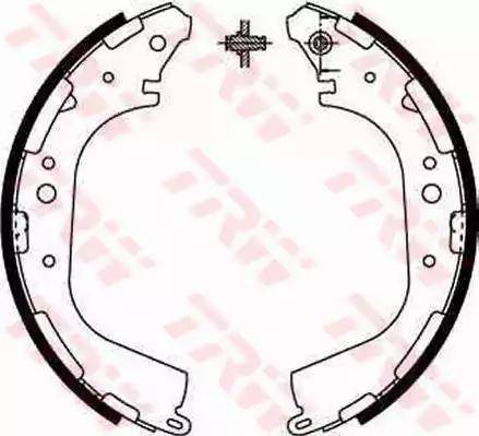 Alpha Brakes HST-NS-045 - Комплект спирачна челюст vvparts.bg