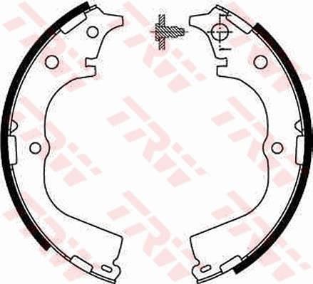 TRW GS8593 - Комплект спирачна челюст vvparts.bg