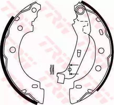 Alpha Brakes HST-RE-013 - Комплект спирачна челюст vvparts.bg