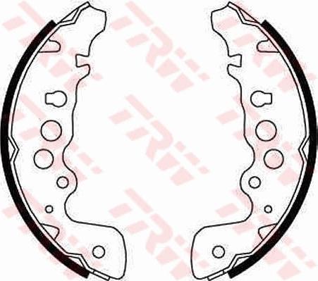 TRW GS8670 - Комплект спирачна челюст vvparts.bg