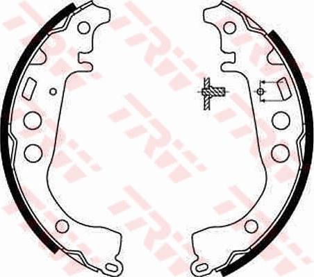 TRW GS8673 - Комплект спирачна челюст vvparts.bg