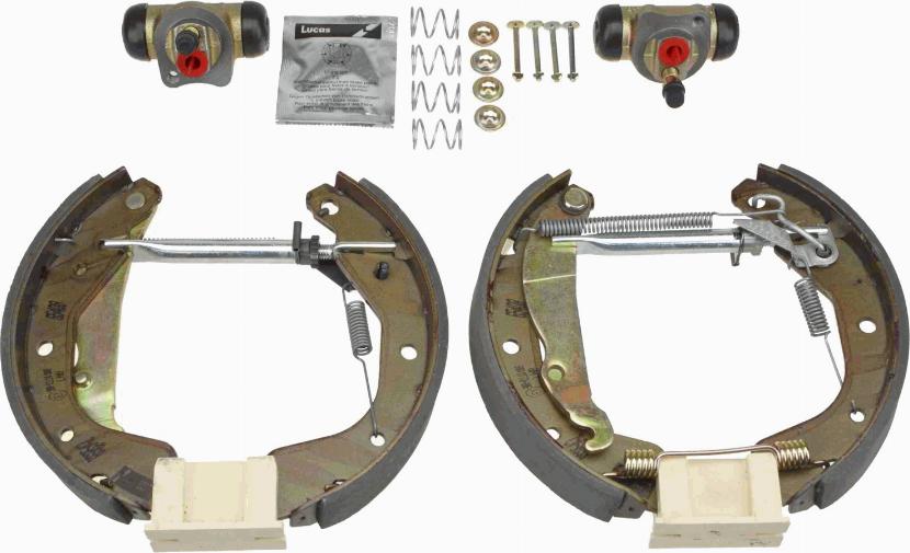 TRW GSK1623 - Комплект спирачна челюст vvparts.bg