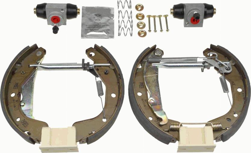 TRW GSK1622 - Комплект спирачна челюст vvparts.bg