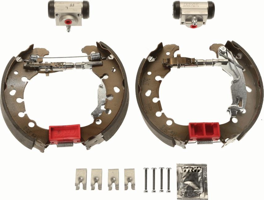 TRW GSK1627 - Комплект спирачна челюст vvparts.bg