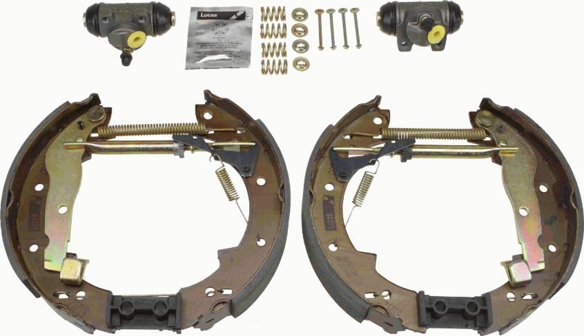 TRW GSK1040 - Комплект спирачна челюст vvparts.bg