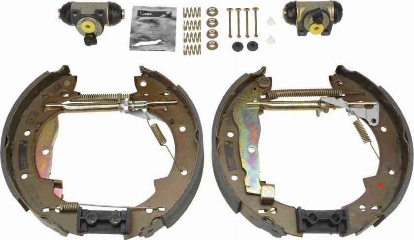 TRW GSK1061 - Комплект спирачна челюст vvparts.bg