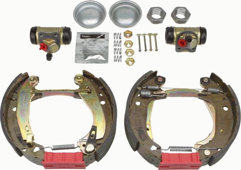 TRW GSK1016 - Комплект спирачна челюст vvparts.bg