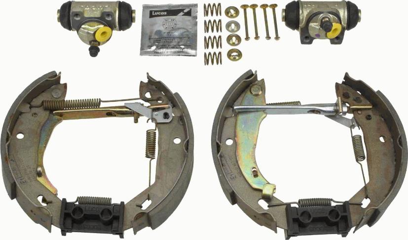 TRW GSK1037 - Комплект спирачна челюст vvparts.bg