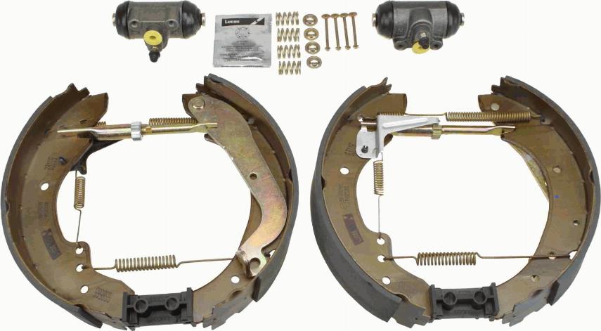 TRW GSK1145 - Комплект спирачна челюст vvparts.bg