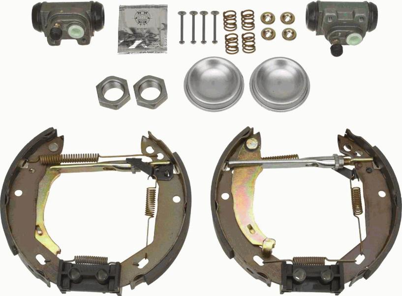 TRW GSK1136 - Комплект спирачна челюст vvparts.bg