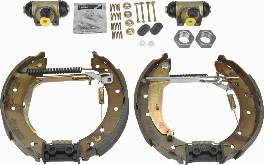 TRW GSK1138 - Комплект спирачна челюст vvparts.bg