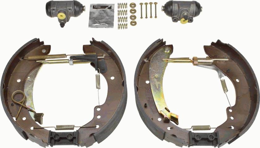 TRW GSK1219 - Комплект спирачна челюст vvparts.bg