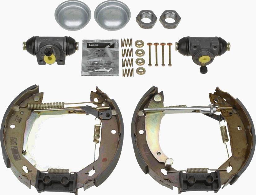 TRW GSK1239 - Комплект спирачна челюст vvparts.bg