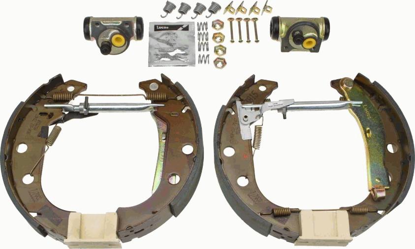 TRW GSK1225 - Комплект спирачна челюст vvparts.bg